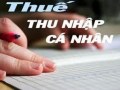 HƯỚNG DẪN QUYẾT TOÁN THUẾ THU NHẬP CÁ NHÂN NĂM 2015